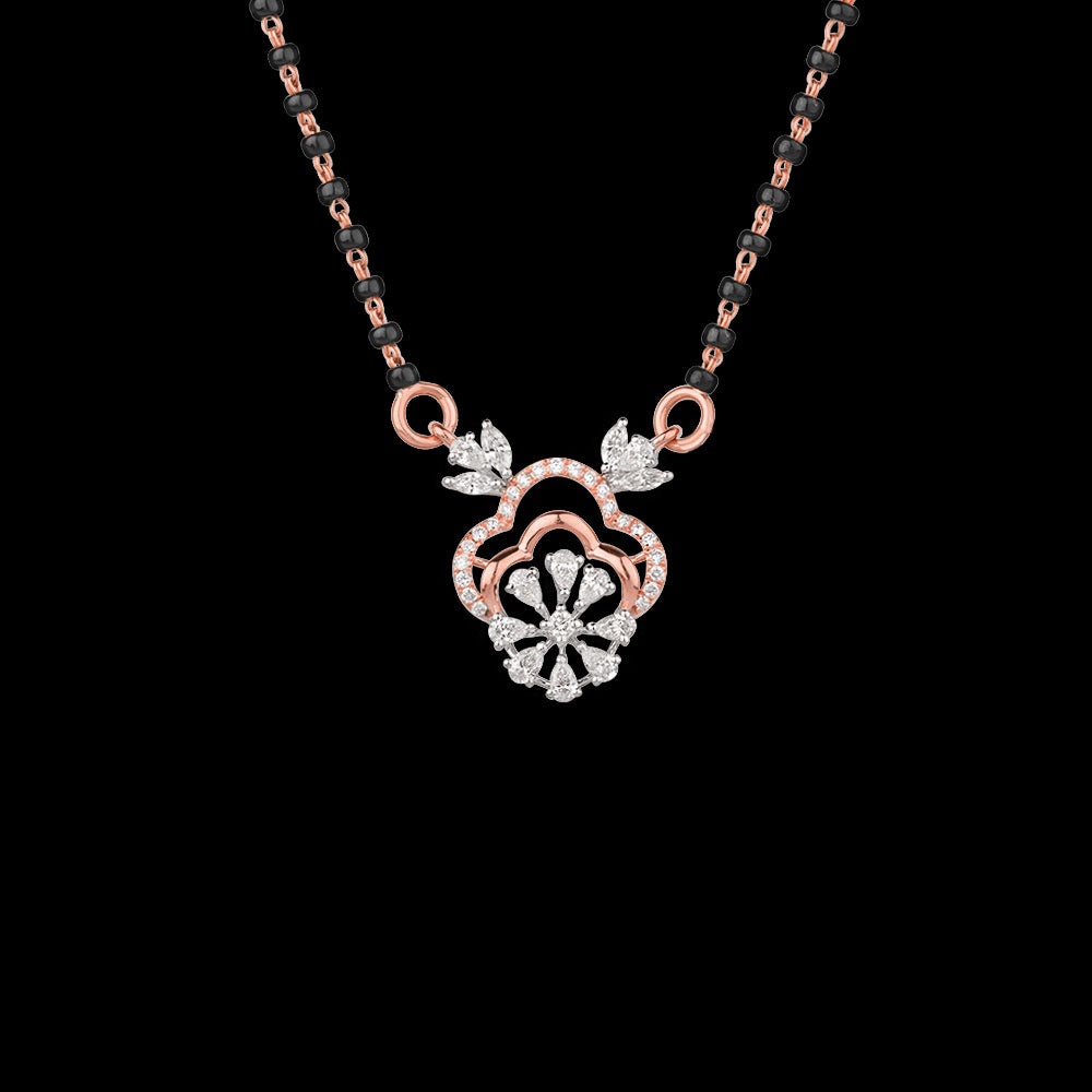 18K Rose Gold Diamond Tanmaniya - 0.572ct VVS-EF