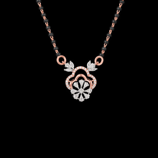 18K Rose Gold Diamond Tanmaniya - 0.572ct VVS-EF
