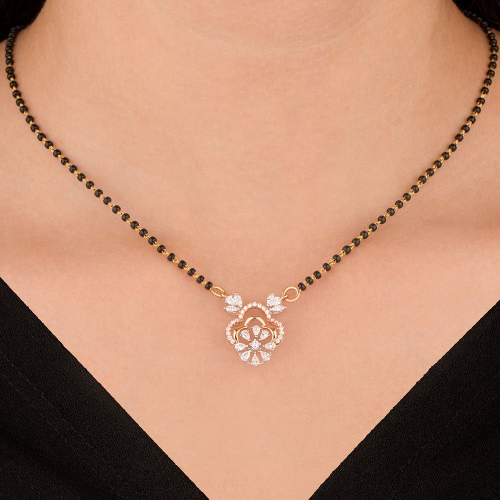 18K Rose Gold Diamond Tanmaniya - 0.572ct VVS-EF