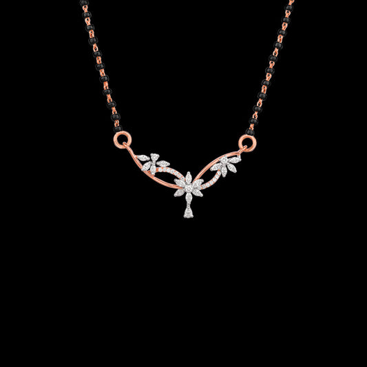 18K Rose Gold Diamond Tanmaniya - 0.49ct VVS-EF