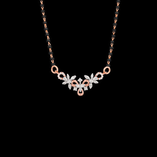 18K Two Tone Gold Diamond Tanmaniya - 0.5ct VVS-VS-EF