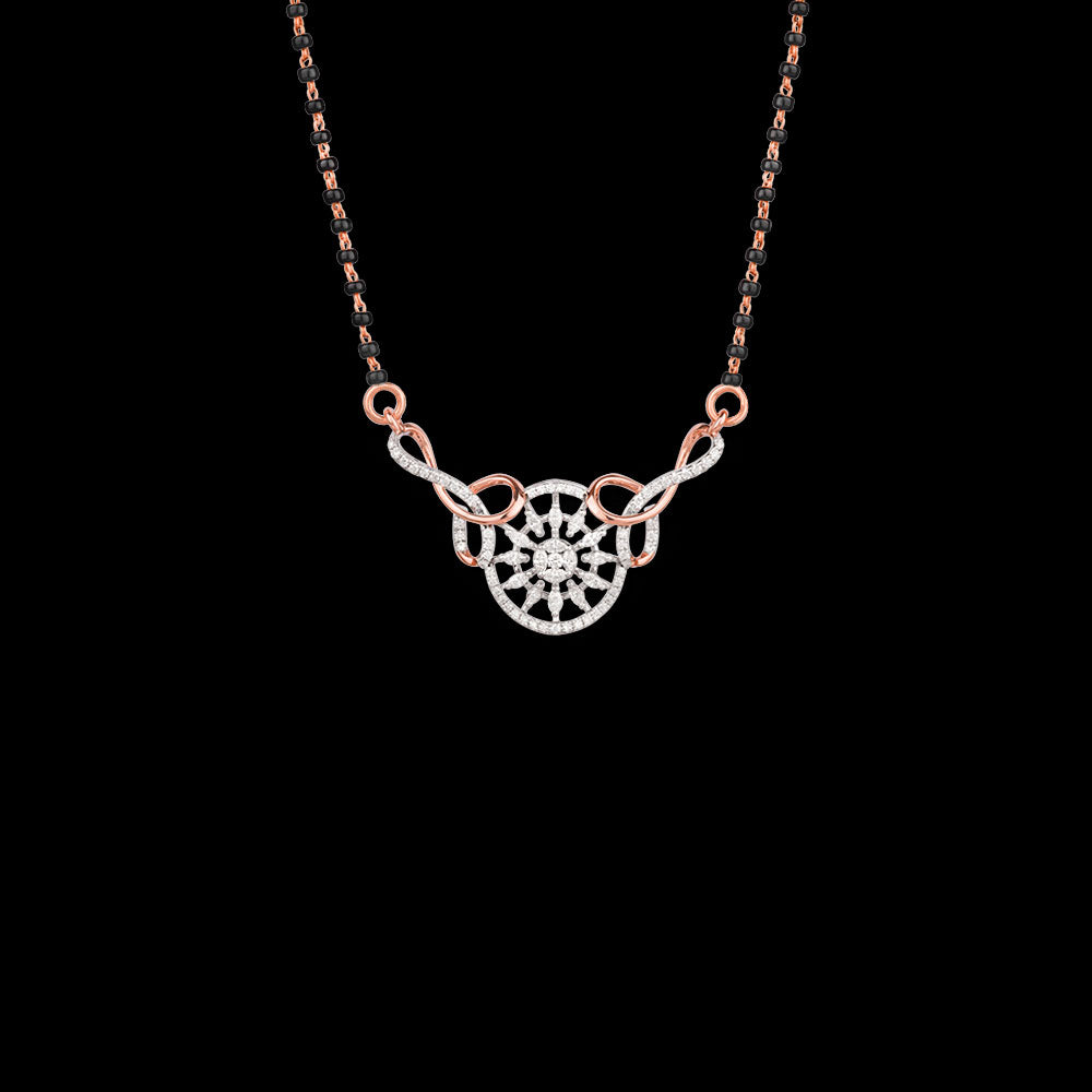 18K Two Tone Gold Diamond Tanmaniya - 0.64ct VVS-EF