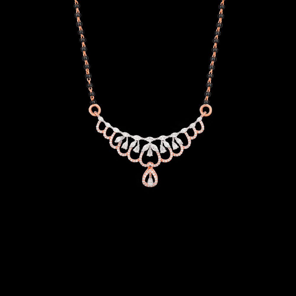 18K Two Tone Gold Diamond Tanmaniya - 0.951ct VVS-VS-FG