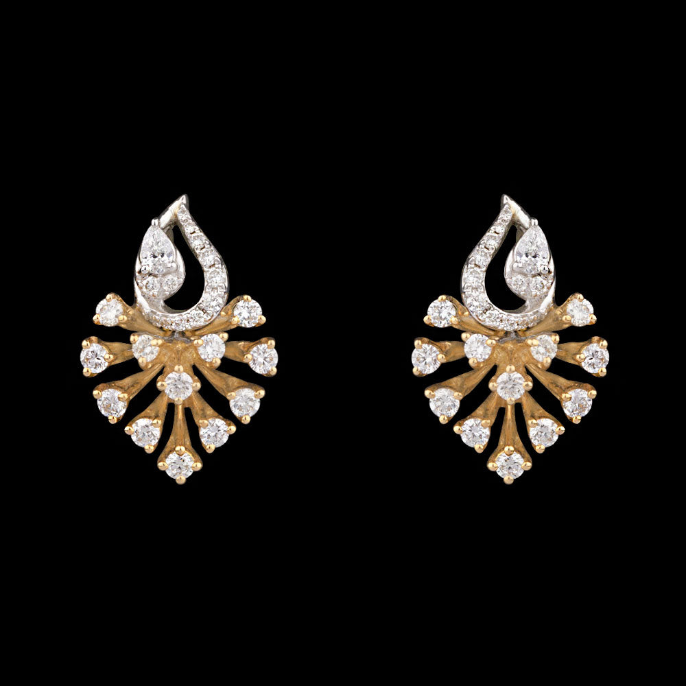 14K Two Tone Gold Diamond Jewellery - 0.686ct VS-GH
