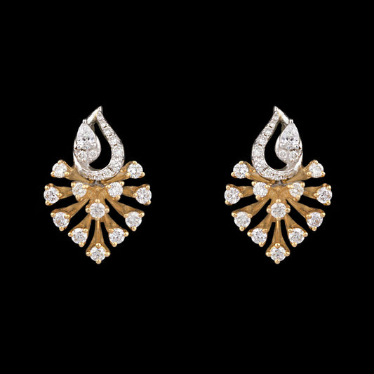 14K Two Tone Gold Diamond Jewellery - 0.686ct VS-GH