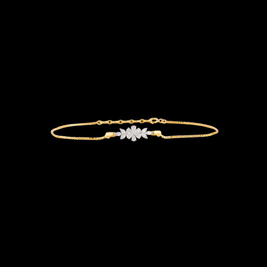 18K Two Tone Gold Diamond Jewellery - 0.446ct VVS-VS-EF