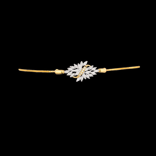 18K Two Tone Gold Diamond Jewellery - 0.46ct VVS-VS-EF