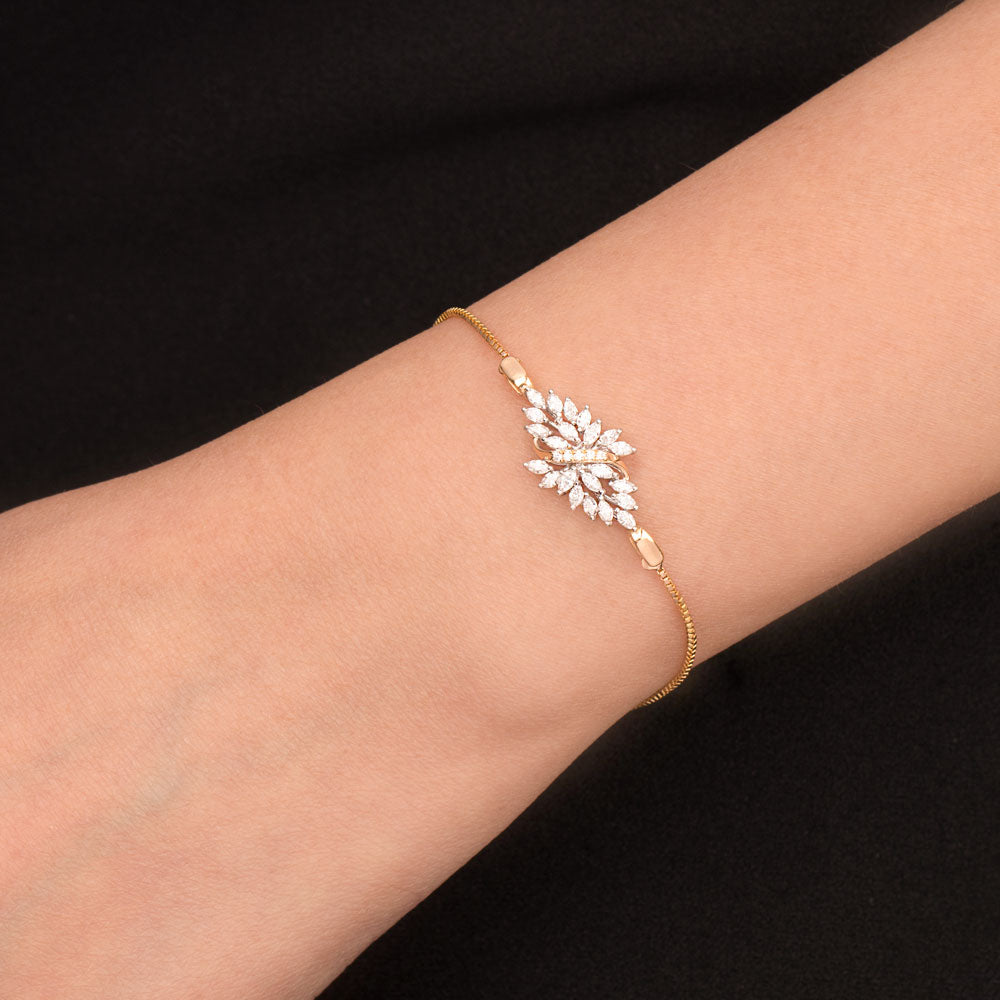 18K Two Tone Gold Diamond Jewellery - 0.46ct VVS-VS-EF