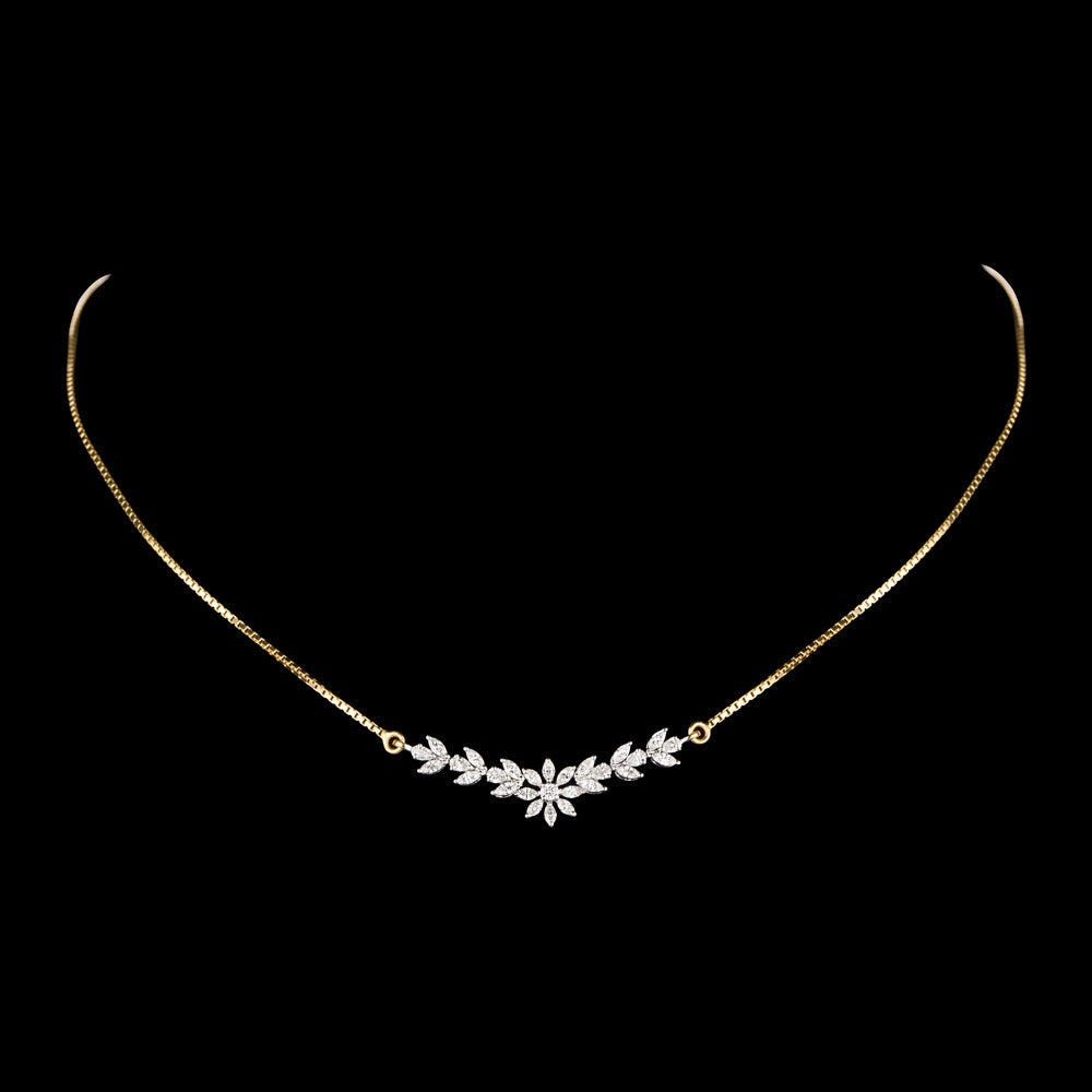 18K Two Tone Gold Diamond Jewellery - 0.632ct VVS-VS-EF
