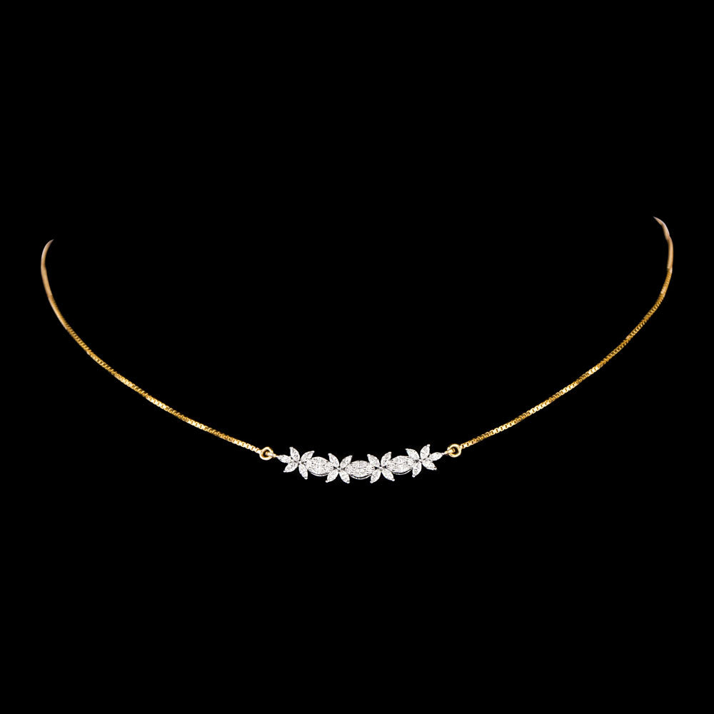 18K Two Tone Gold Diamond Jewellery - 0.575ct VVS-VS-EF