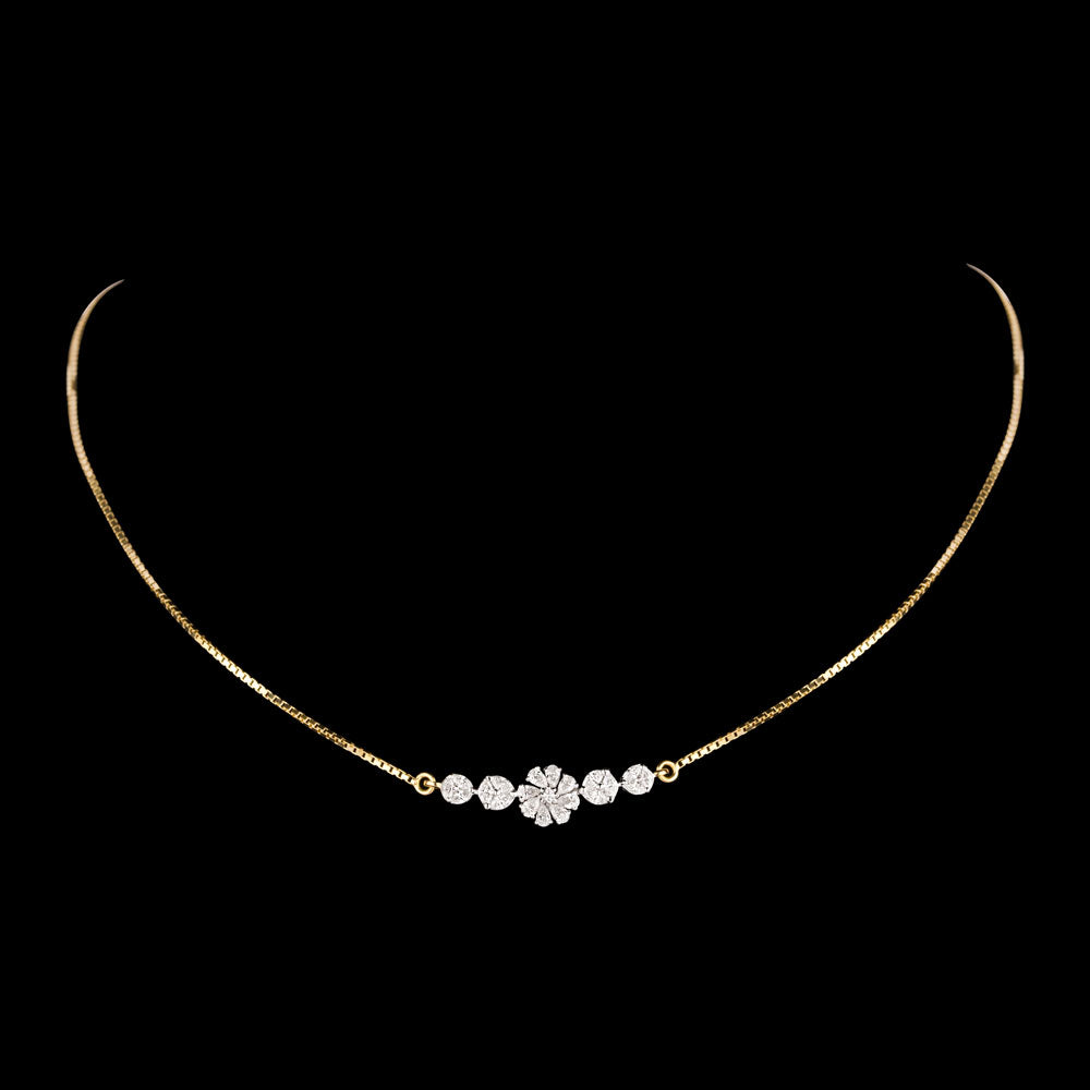 18K Two Tone Gold Diamond Jewellery - 0.537ct VVS-VS-EF