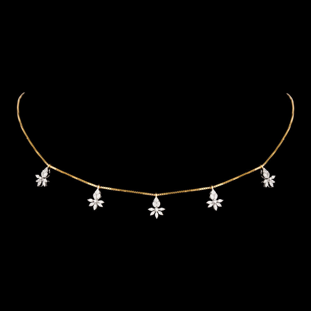 18K Two Tone Gold Diamond Jewellery - 1.283ct VVS-EF