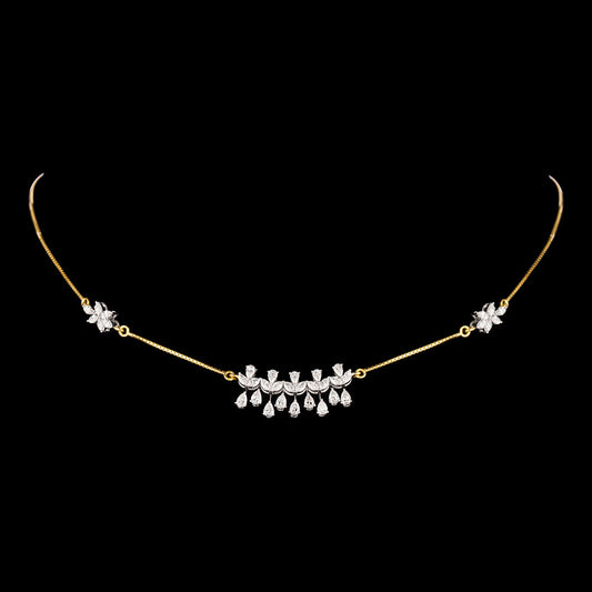 18K Two Tone Gold Diamond Jewellery - 1.989ct VVS-VS-EF