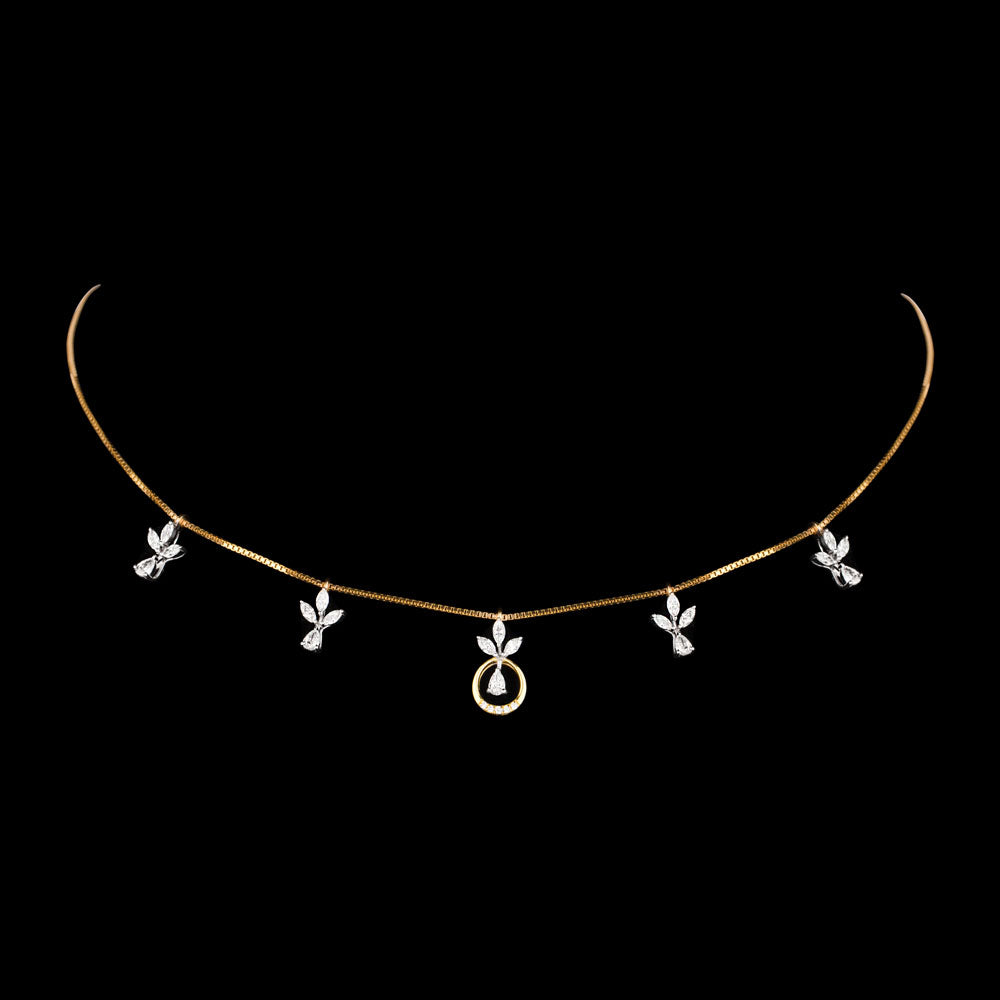 18K Two Tone Gold Diamond Jewellery - 1.023ct VVS-VS-EF
