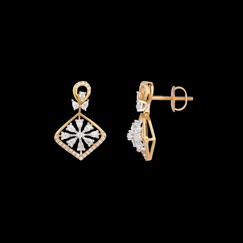 18K Two Tone Gold Diamond Jewellery - 0.848ct VVS-EF