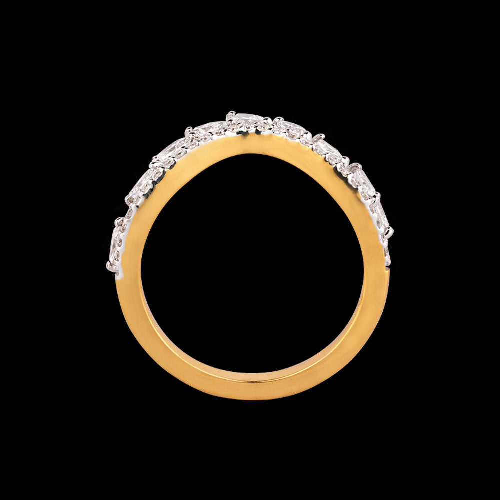 18K Rose Gold Diamond Ring - 0.521ct VVS-VS-EF