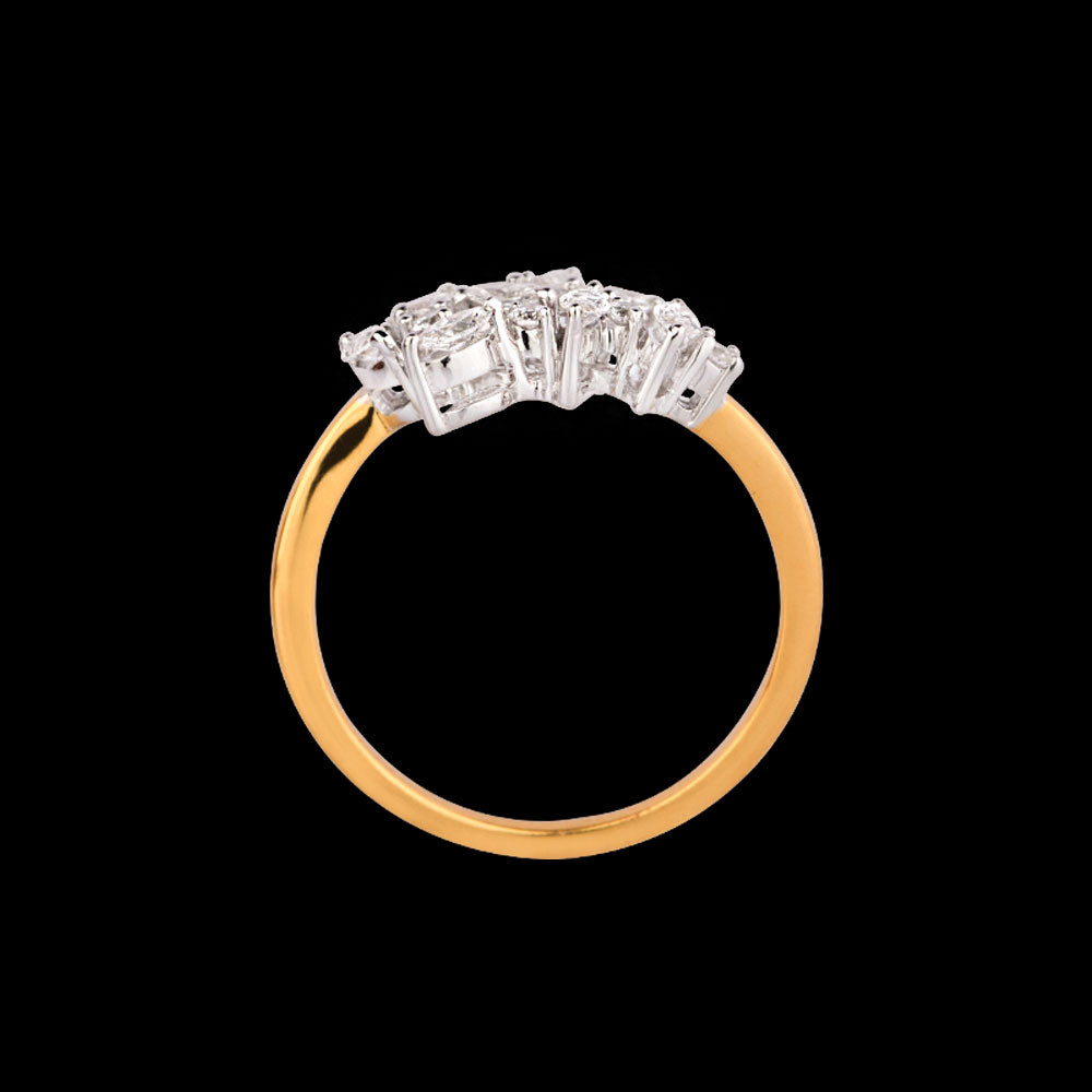 18K Rose Gold Diamond Ring - 0.479ct VVS-VS-EF