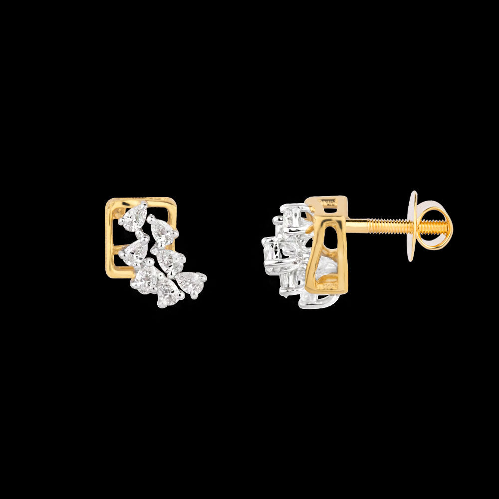 18K Two Tone Gold Diamond Jewellery - 0.36ct VVS-VS-EF