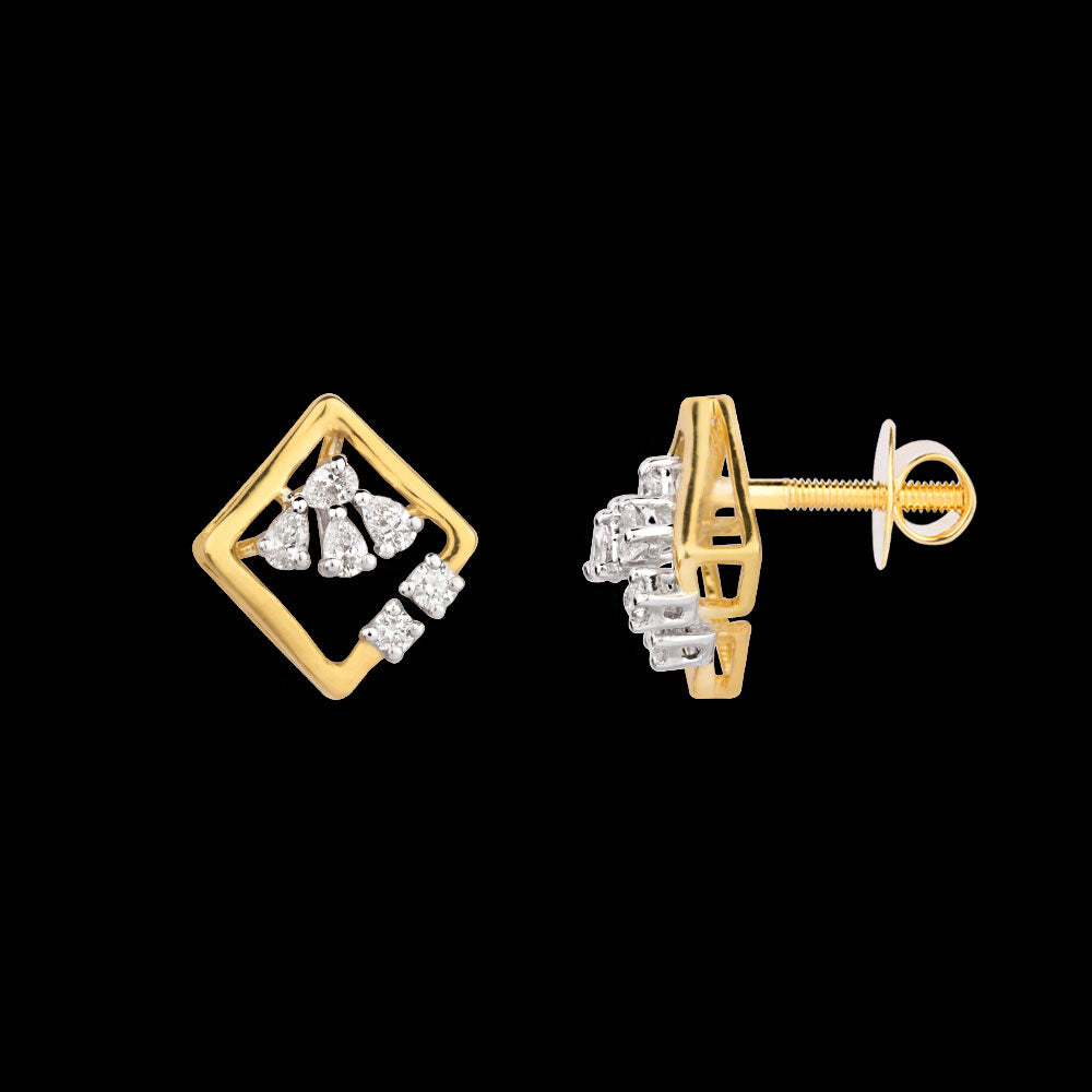 18K Two Tone Gold Diamond Jewellery - 0.32ct VVS-VS-EF