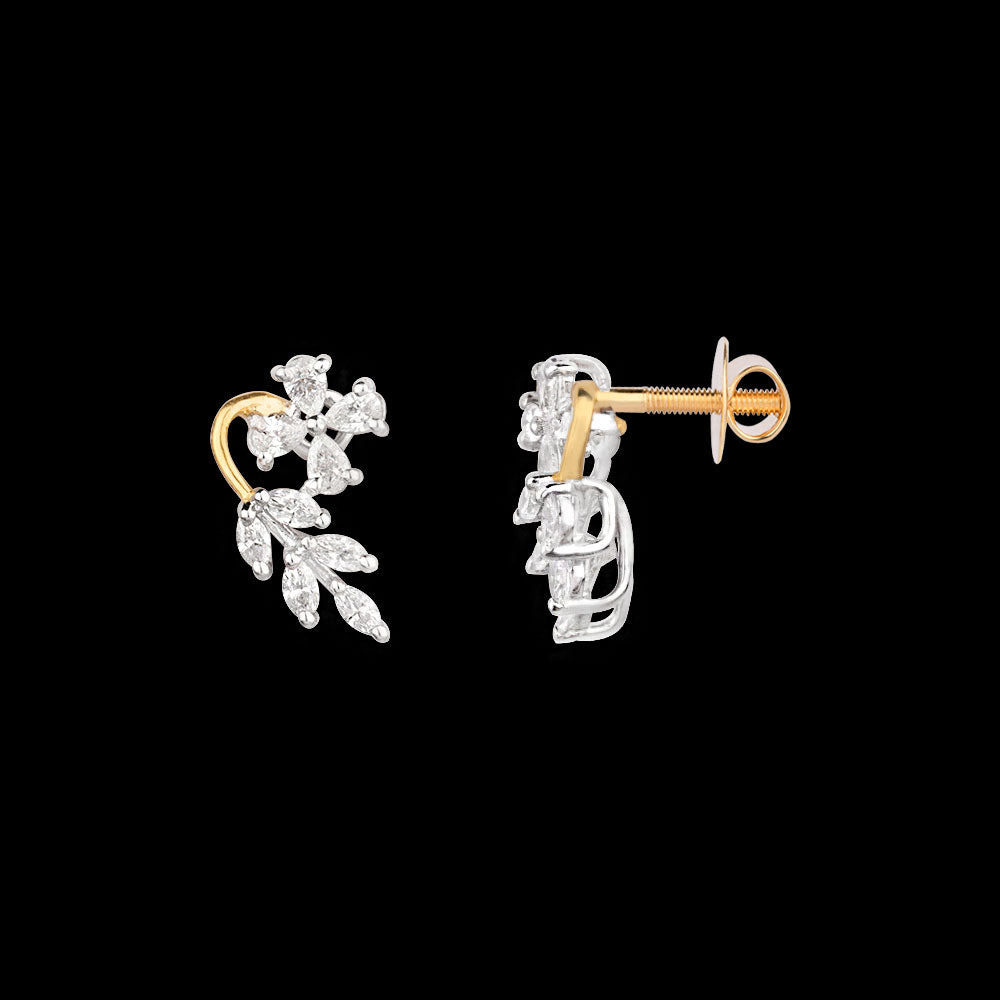 18K Two Tone Gold Diamond Jewellery - 0.37ct VVS-VS-EF