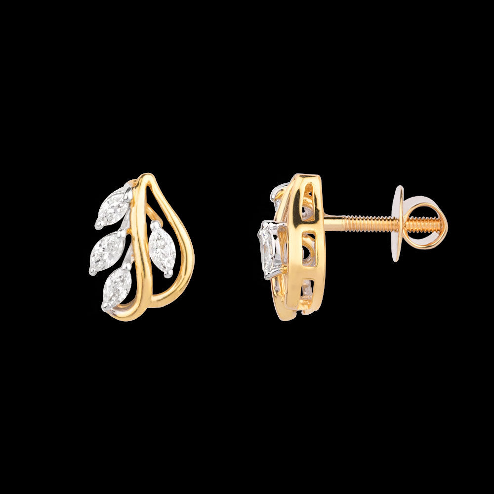 18K Two Tone Gold Diamond Jewellery - 0.27ct VVS-VS-EF