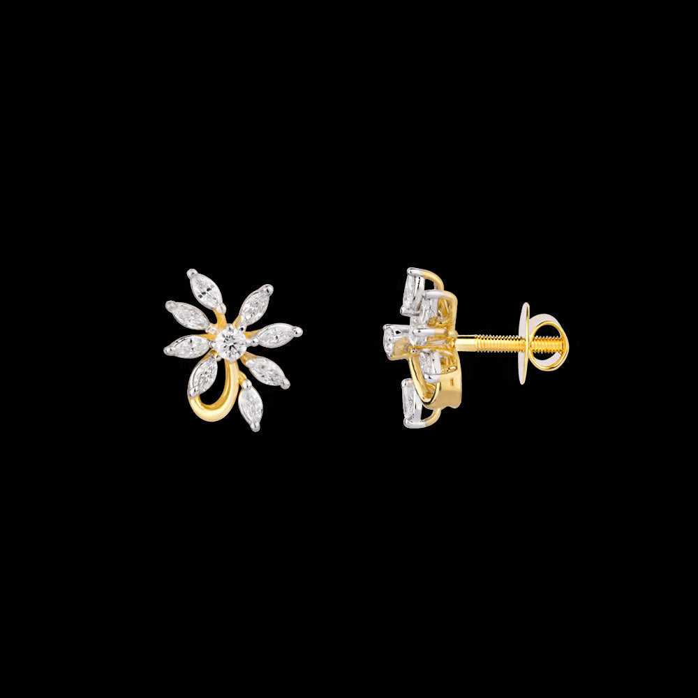 18K Two Tone Gold Diamond Jewellery - 0.76ct VVS-EF