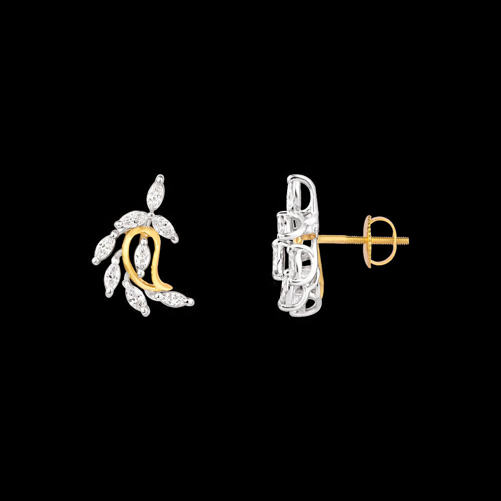 18K Two Tone Gold Diamond Jewellery - 0.69ct VVS-EF