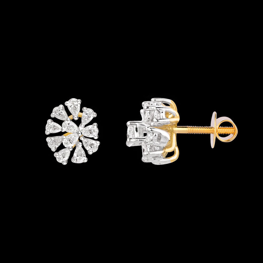 18K Two Tone Gold Diamond Jewellery - 0.72ct VVS-EF