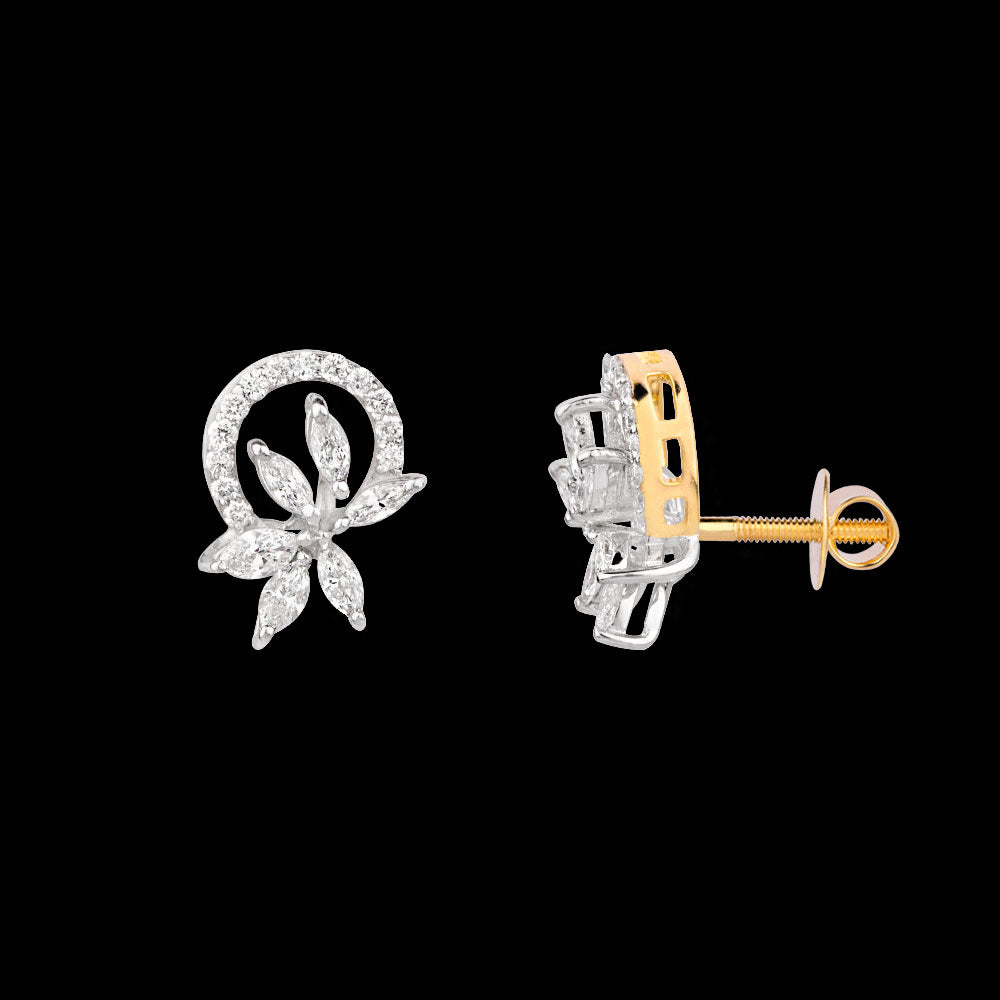 18K Two Tone Gold Diamond Jewellery - 0.59ct VVS-EF