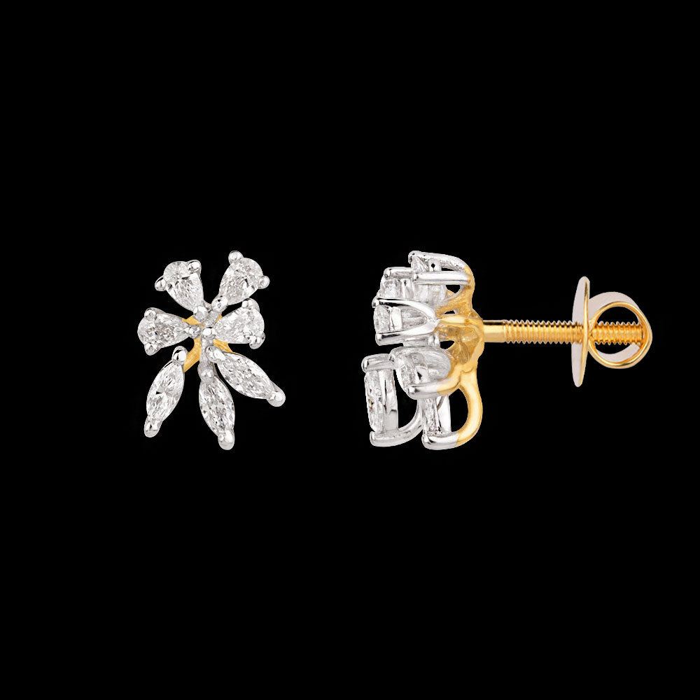 18K Two Tone Gold Diamond Jewellery - 0.42ct VVS-VS-EF