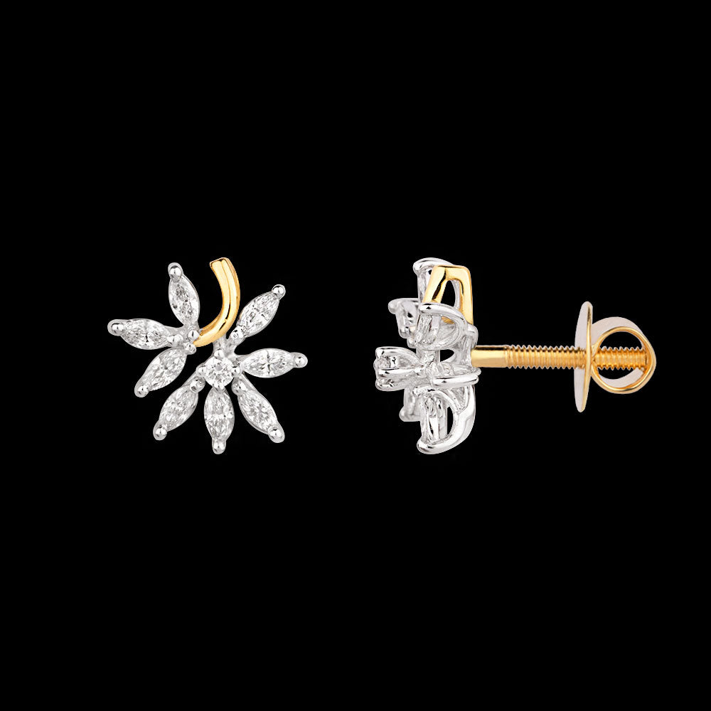18K Two Tone Gold Diamond Jewellery - 0.69ct VVS-EF