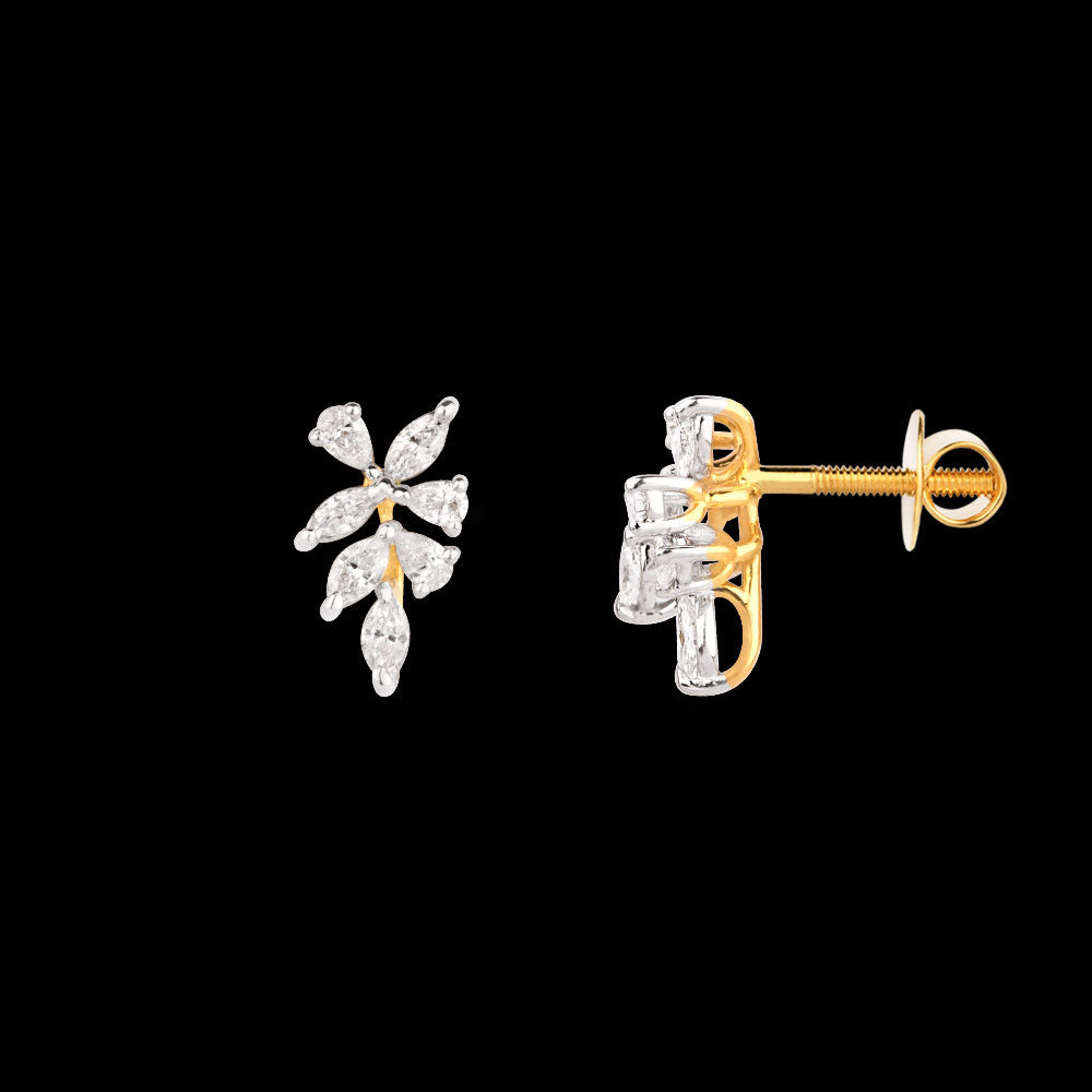 18K Two Tone Gold Diamond Jewellery - 0.4ct VVS-EF