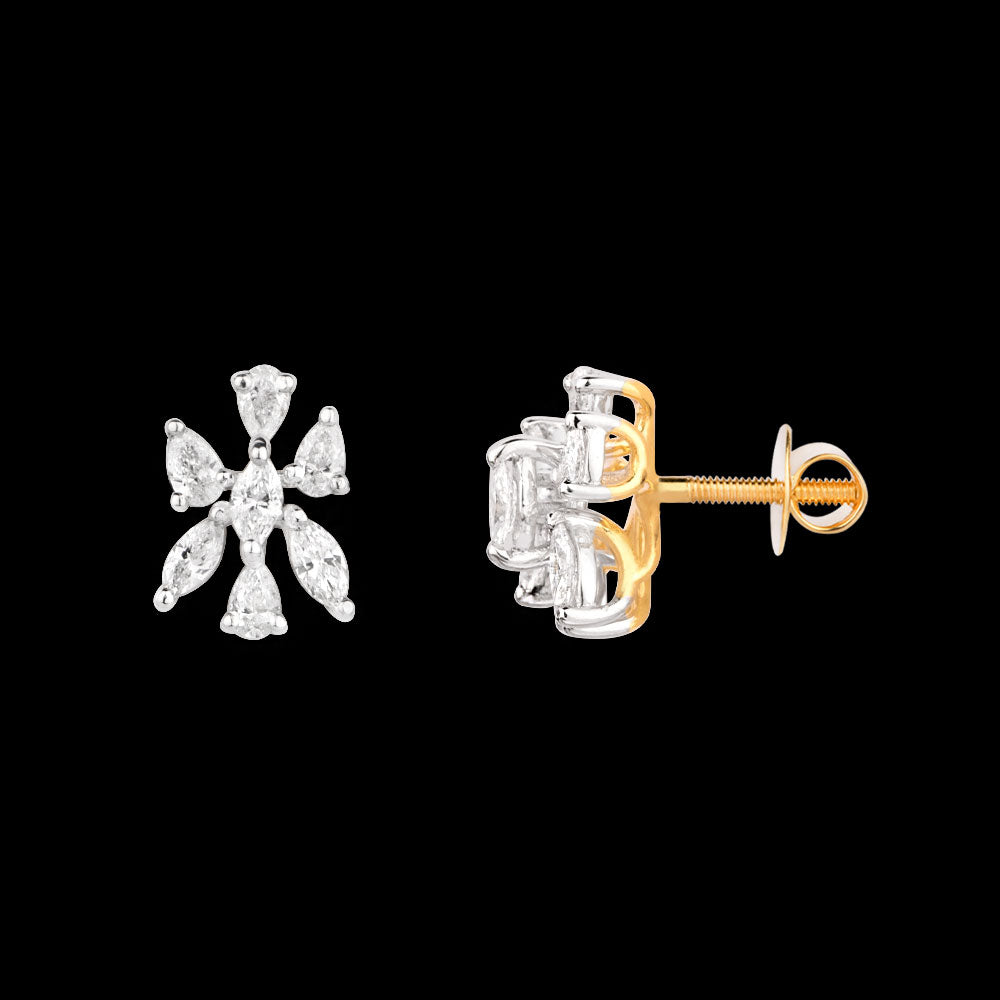 18K Two Tone Gold Diamond Jewellery - 0.415ct VVS-EF