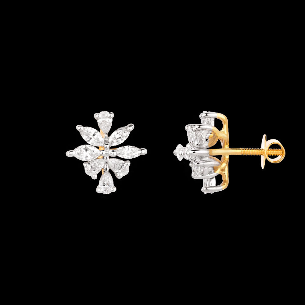18K Two Tone Gold Diamond Jewellery - 0.62ct VVS-EF