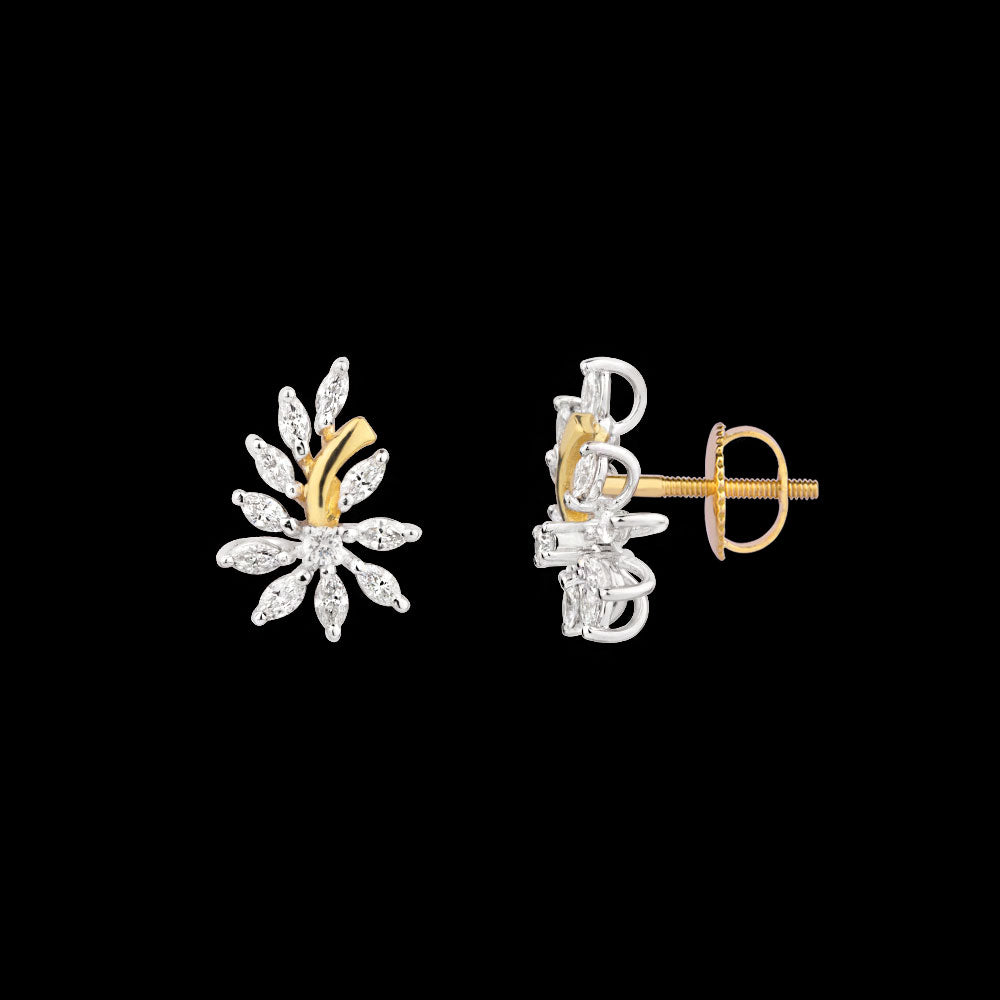 18K Two Tone Gold Diamond Jewellery - 0.45ct VVS-EF