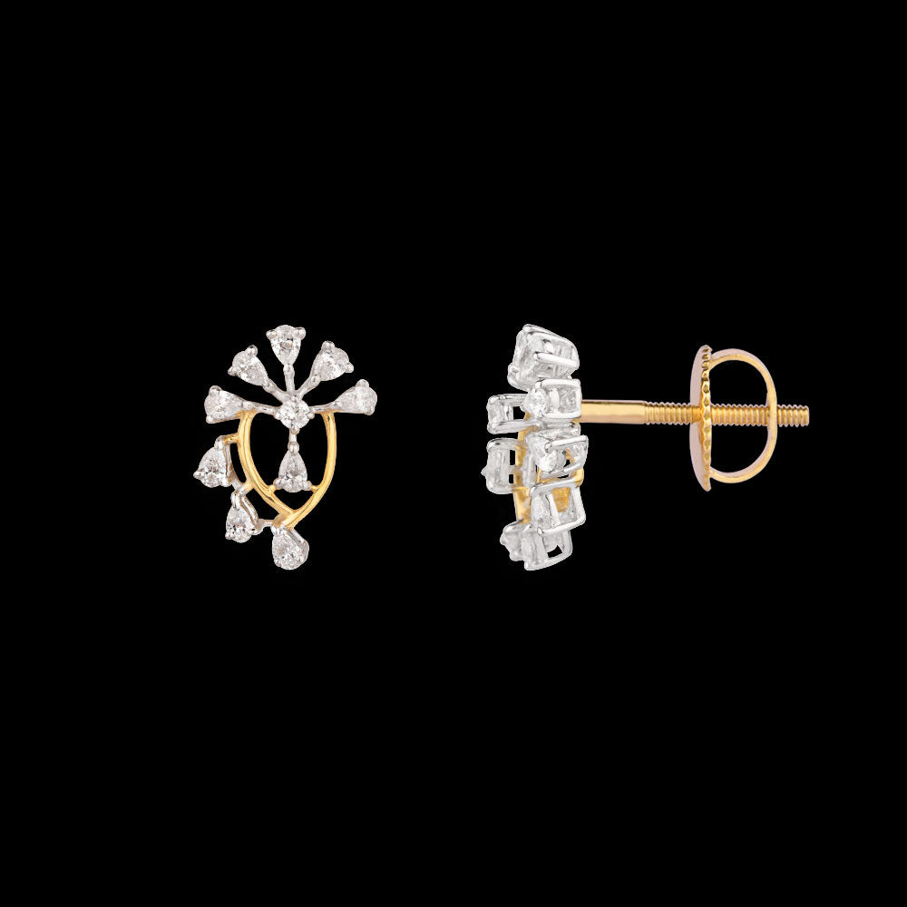 18K Two Tone Gold Diamond Jewellery - 0.69ct VVS-EF