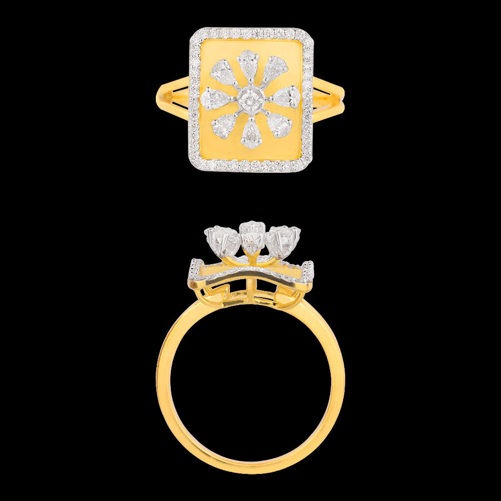 18K Two Tone Gold Diamond Jewellery - 0.62ct VVS-EF