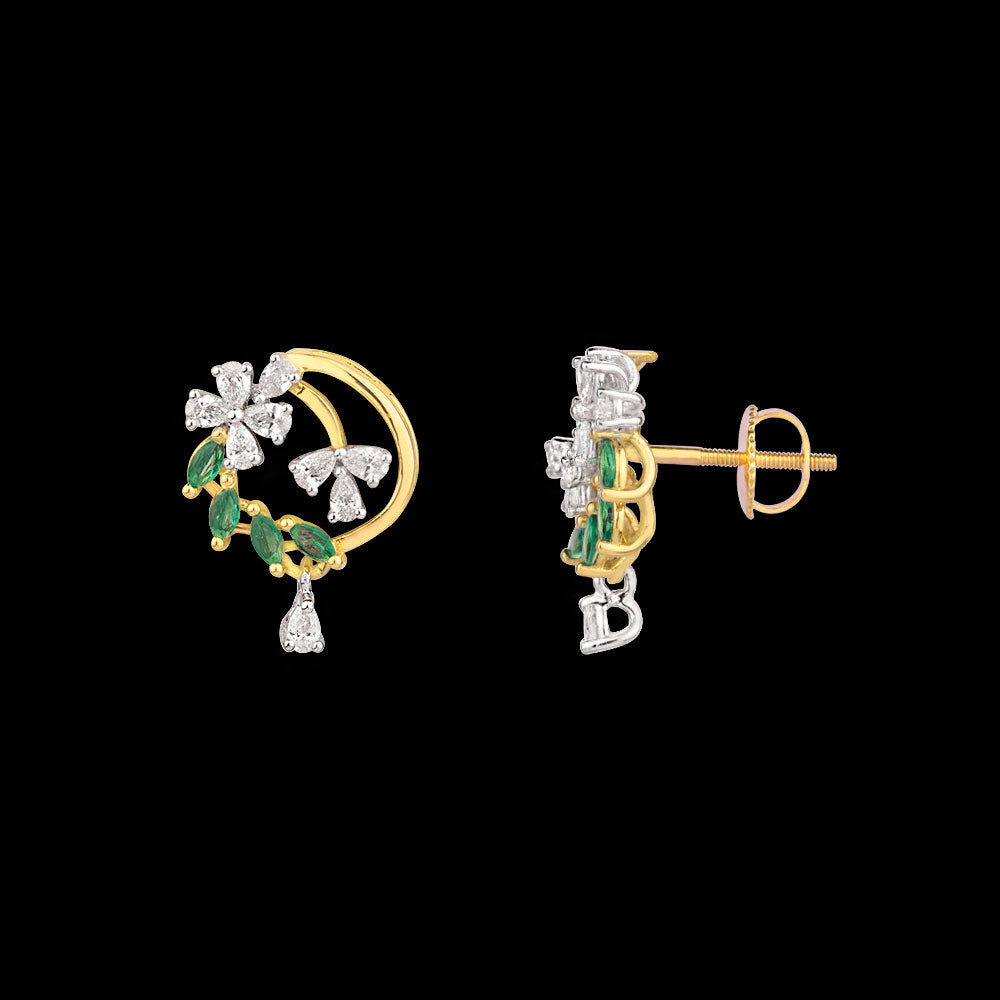 18K Two Tone Gold Diamond Jewellery - 0.42ct VVS-EF