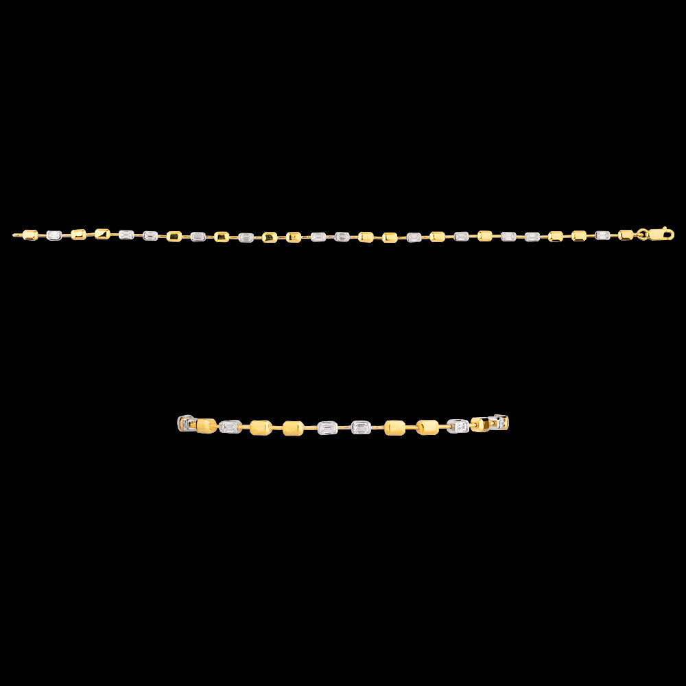 18K Rose Gold Diamond Bracelet - 1.43ct VVS-EF