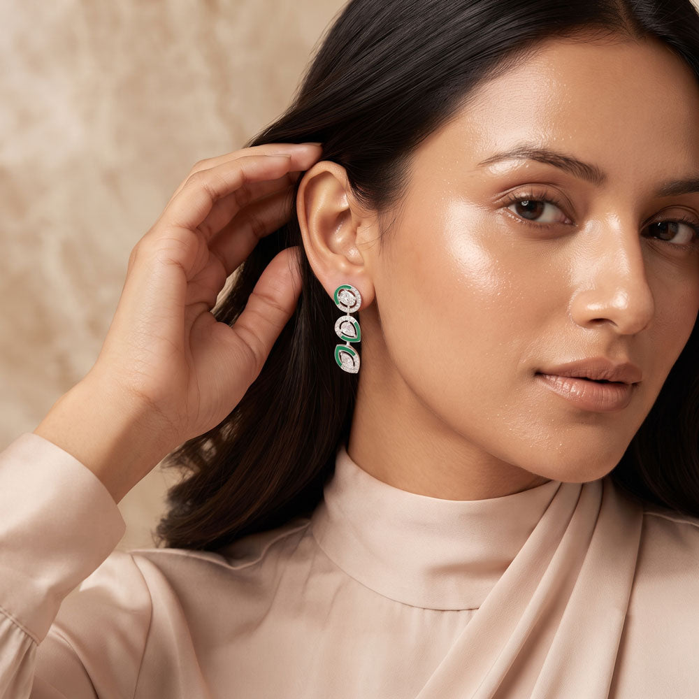 14K White Gold Diamond Necklace - 2.512ct VS-SI-HI