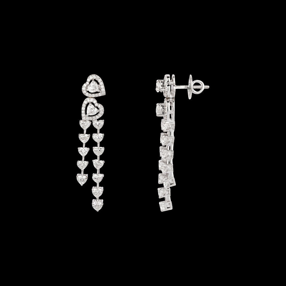 18K White Gold Diamond Jewellery - 4.909ct VVS-VS-FG