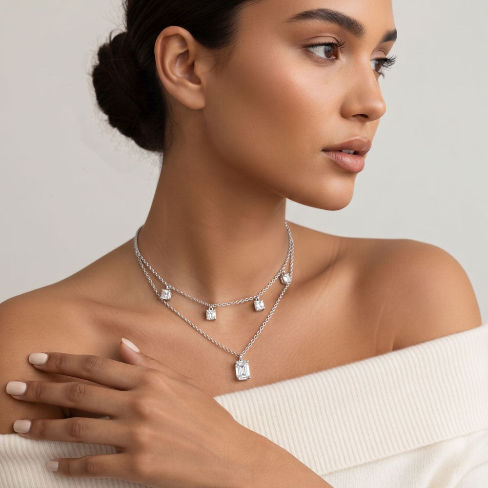 18K Rose Gold Diamond Jewellery - 1.366ct VS-SI-HI