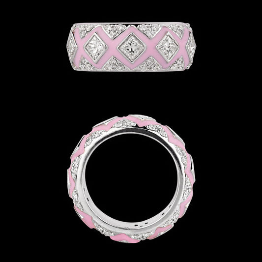 14K White Gold Diamond Ring - 2.47ct VVS-VS-IJ