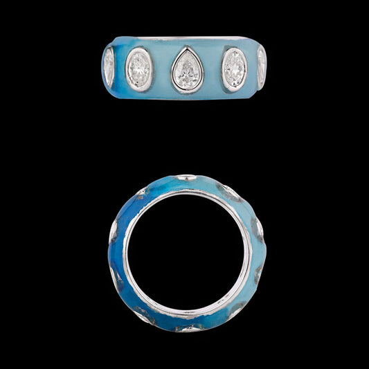 14K White Gold Diamond Ring - 2.107ct VVS-VS-FG