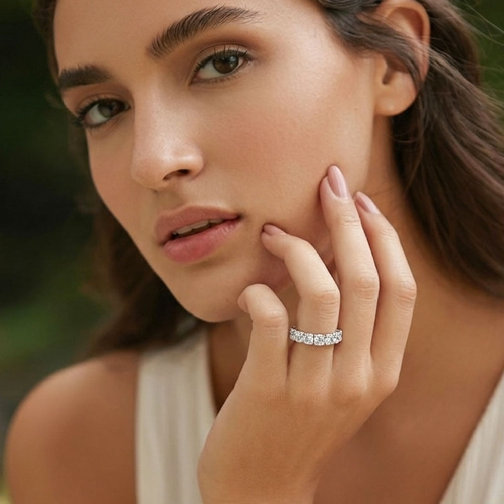 18K White Gold Diamond Ring - 2.058ct VS-SI-EF