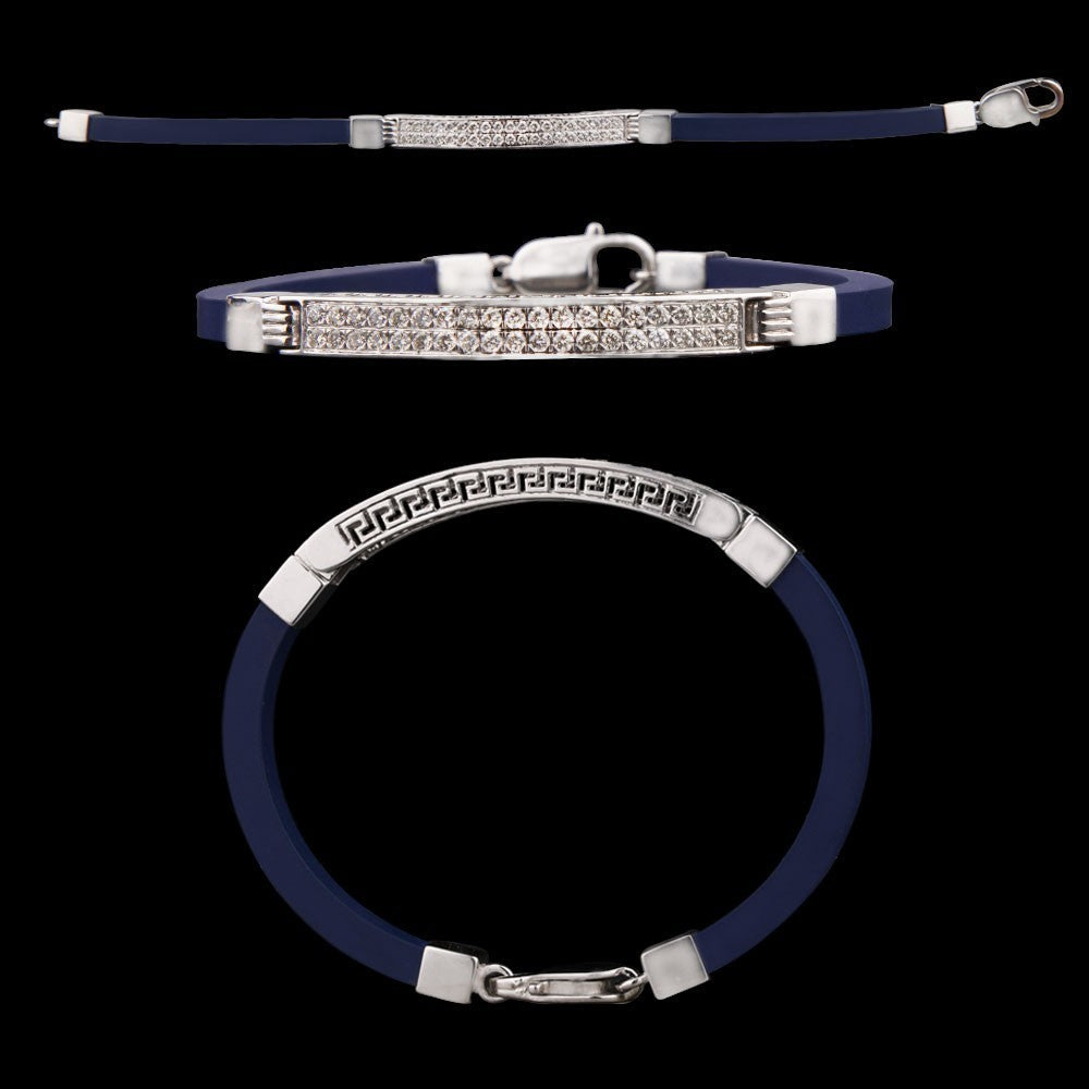 14K White Gold Diamond Bracelet - 0.94ct SI-IJ