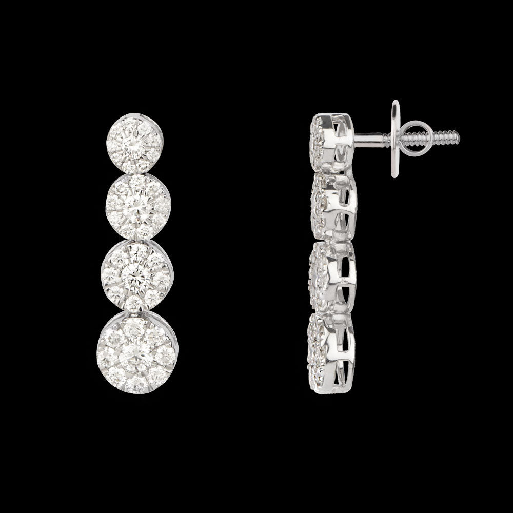 18K White Gold Diamond Jewellery - 1.12ct VVS-VS-GH