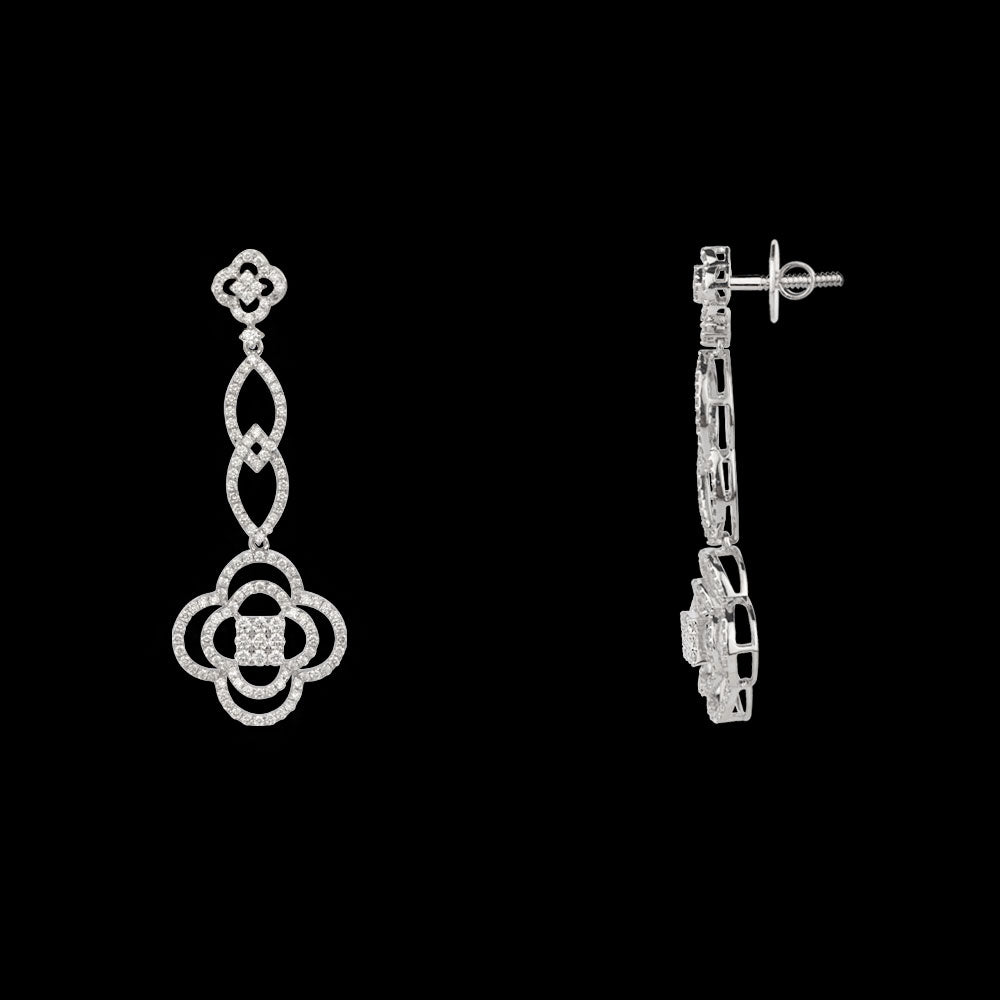 18K White Gold Diamond Jewellery - 1.77ct VVS-VS-HI