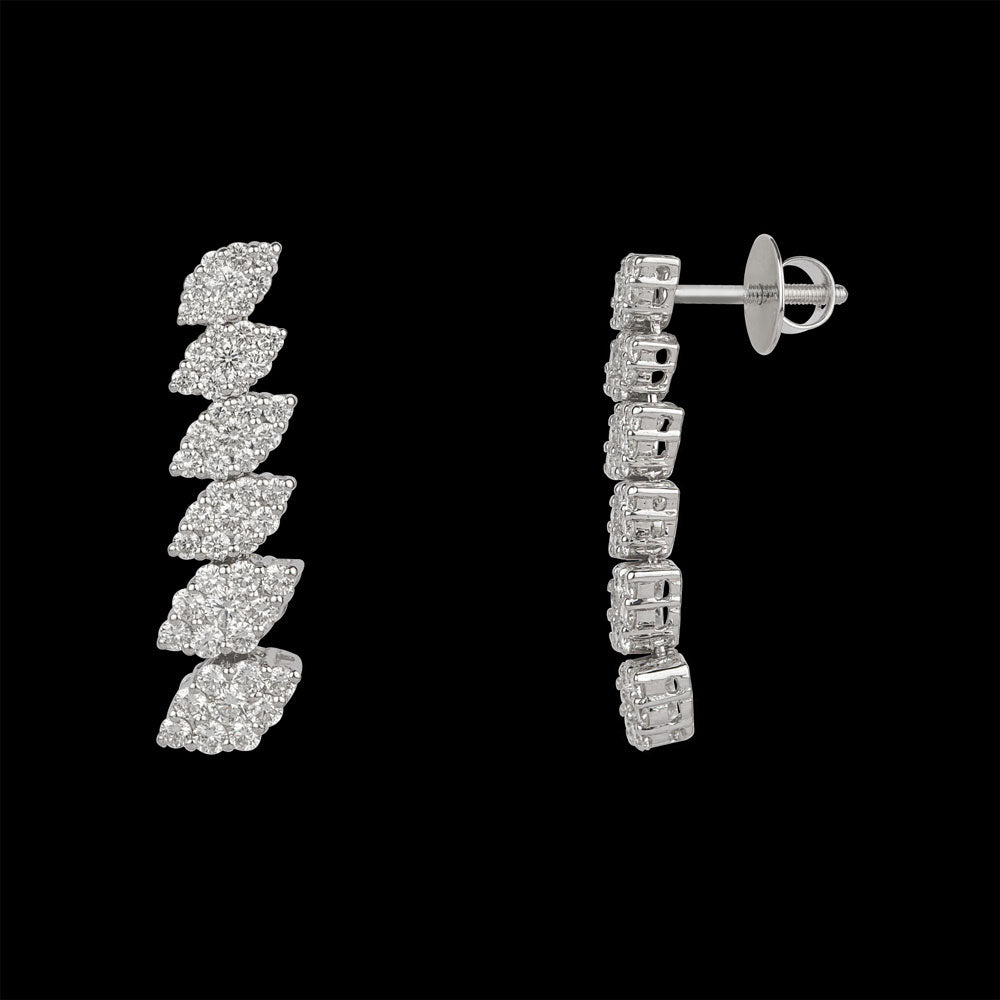 18K White Gold Diamond Jewellery - 2.3ct VVS-VS-HI