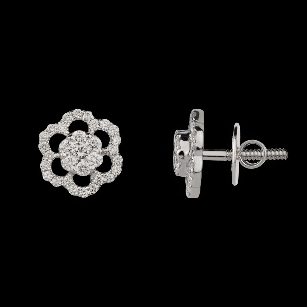 14K White Gold Diamond Jewellery - 0.51ct VVS-VS-GH